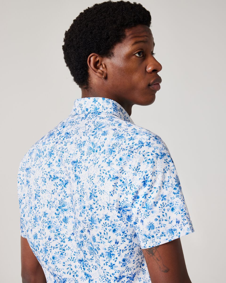 Regular Short Sleeve Floral Shirt 